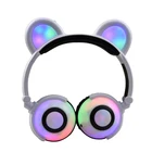 In stock Glowing bluetooth children Headphone children headset