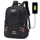 custom oem logo Multifunction leisure travel school back pack waterproof backpacking USB charging laptop backpack bag