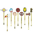 Wax Dab tool Stainless Steel Dabber Metal Dabber glass pipe tool water pipe dab oil rigs smoking accessories