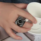 Ring Stone Custom Bohemian Finger Ring Jewelry Open Couple Ring Adjustable Size Natural Stone Ring