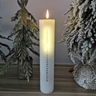 Christmas countdown calendar candle led