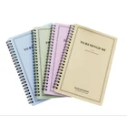 Promotional PVC Hardcover Simple Spiral Journal Notebook