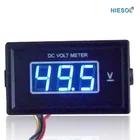 Supply 85DM-50V DC blue color digital display 9V/12v dc voltmeter