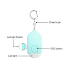 Wholesale OEM Personal Security Alarm Keychain Anti Attack Rape Emergency personal Alarm
