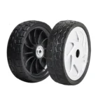 150 mm solid rubber tires for lawnmower wheel, barbecue cart wheel, cooler blender wheels