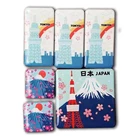 Silver foil custom souvenir fridge magnet
