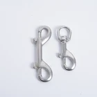 Stainless Steel Spring Hook Stainless Steel Double Spring Hook For Pet Dog