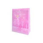 Custom Logo Printed Paper Bag With Handle For Party Gift Wedding Favors Candy Shopping Bags