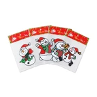 Christmas gifts decoration removable pvc gel glass window art stickers