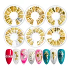 Art Mobray DIY 3d Nail Art Metal Decoration Professional Salon Nail Mixedaccessories Wholesale