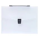 A4 Size Plastic Logo Document Case Storage Folder Stationery Archive Box File