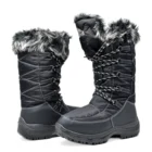 Anti-Slippery Snow Boots 2019 Ladies Outdoor Waterproof Winter Mid Calf Snow Boots for Women