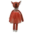 Skin Friendly Cute Long Legs Fox Plush Toy