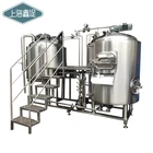 1000l micro brewery equipment brew tank semi-automatic kegging system beer brewing public