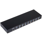 MT-VIKI MT-801UK 1920*1440 8*1 USB VGA Kvm Switch 8 ports