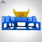 Wastesmall tube plastic bottle shredder crusher machine low price 2 shaft shredder