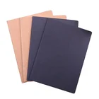 Kraft paper ruled note book a5 b5 size soft paper cover notebook diary for school and promotional supplies