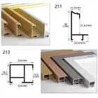 Frame Customized Display Home Decor Aluminium Photo/picture Frame