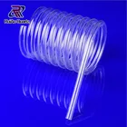 High quality spiral quartz tube and helix quartz tubing