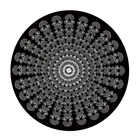 Amazon hot selling OEM and ODM custom logo mandala style 100% microfiber digital printing round beach towel with tassels