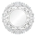 New Design Vanity handmade etching venetian round hanging glass mirrors