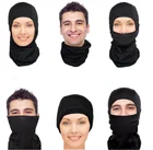 Cover Moisture Absorption and Perspiration Helmet Balaclava Cotton Lycra Outdoor Cycling Windproof Mask HeadWear Hat