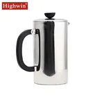New Design French Press Coffee Maker Stainless Steel Coffee