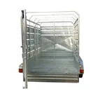 10X6 CATTLE TRAILER LIVESTOCK CAGE TRAILER ELECTRIC BRAKING