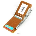 Purse Card Card Holder Wallet High Quality Men Genuine Leather Wallet Purse With Card Holder