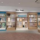 Cabinet Wall Mounted Display Cabinet MDF Antique Children Clothing Wall Mounted Showcase Display Cabinet