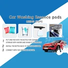 Car Wash Shampoo Natural Waterless Car Wash Shampoo 8g Washing Liquid Foam Gel Pod