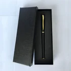 Set Pen Box Pen Plastic Promotional Business Gift Set UV Printing Logo Advertising Custom Gel Pen With Gift Box