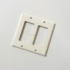 Switch and Socket American Light Best Selling 2 Gang Light Switch and Socket Plate Covers for South American Standard