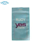 custom logo plastic waterproof resealable mobile phone bags