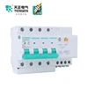 New types of China 4 pole 25 amp electric mcb TGB1NLE-32 4P mini rcbo C25 electric protection 50mA circuit breaker