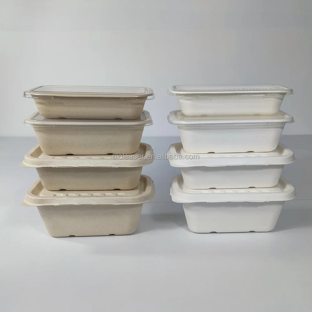 Disposable Biodegradable Bagasse Frozen Food Tray eco-friendly products