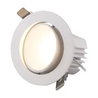 modern design dimmable adjustable recessed 12W round cob led celing light for commercial lighting