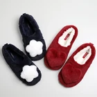 Slippers Animal Plush Plush New Warm Soft Women Indoor Floor Slippers Animal Prints Plush Slippers Winter Home Shoes