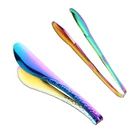 Stainless Steel Bread Clip Kitchen Utensils Food Tong