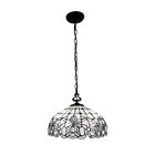 Tiffany glass chain chandelier stained glass Style pendant lamp Living Room Bedroom Handmade Lighting lamp