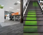 Dark color rugs printed carpet tiles nylon rugs for commercial carpets stripped carpets