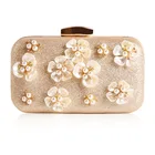 Acrylic clutch rhinestone evening bag woman handbag