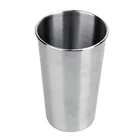 Hot selling 14oz/480ml high quality&capacity stainless steel tumbler single wall beer wine mug travel cup