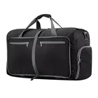 custom 60L large nylon duffel bag foldable waterproof mens women travel storage bag