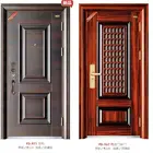Modern Steel material security doors with lock new style