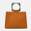 Wholesale Casual Simple Ladies PU Leather Hand Tote Bag Small Shopping Handbag For Women