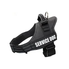 Wholesale Custom No Pull Reversible Big Neoprene Reflective Vest Service Dog Harness
