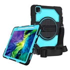 Shockproof Tablet Case Cover with Hand Shoulder Strap for IPad Pro 11 2020 Silicone with