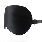 Custom sublimation logo travel100% pure mulberry luxury silk sleep eye mask