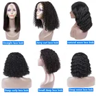 Silky Straight Wave Grade 10a 26Inch Loose Deep Raw Virgin Mink Brazilian Unprocessed Human Hair Full Lace Wigs Vendor